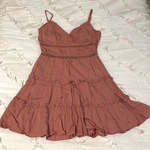 Francesca’s Mauve Mini Dress